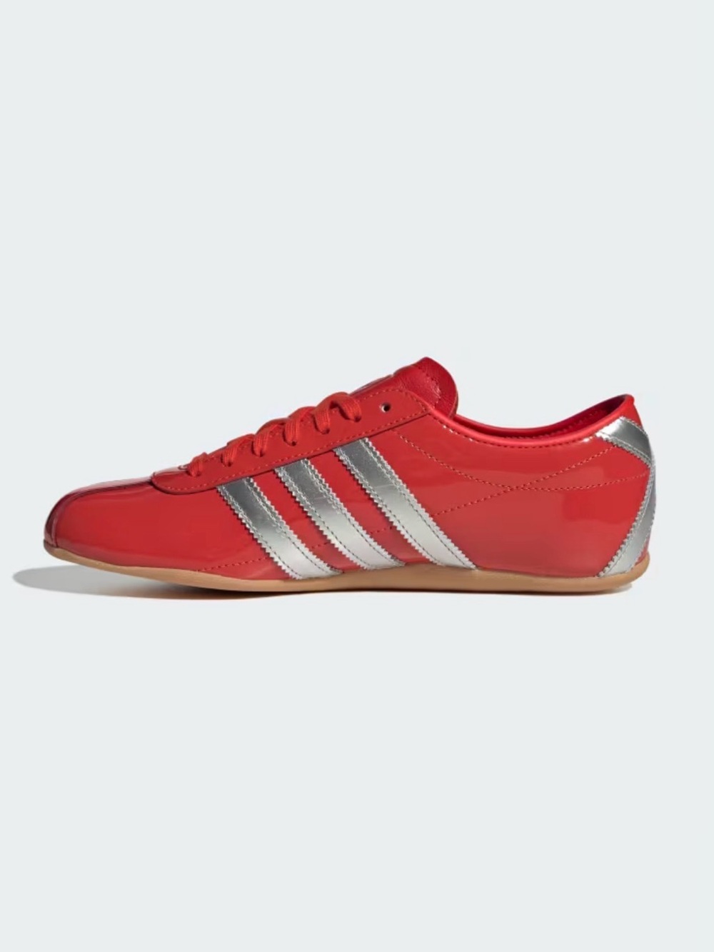 adidas Red and Silver Tokyo Sneakers - Picture 3 of 9